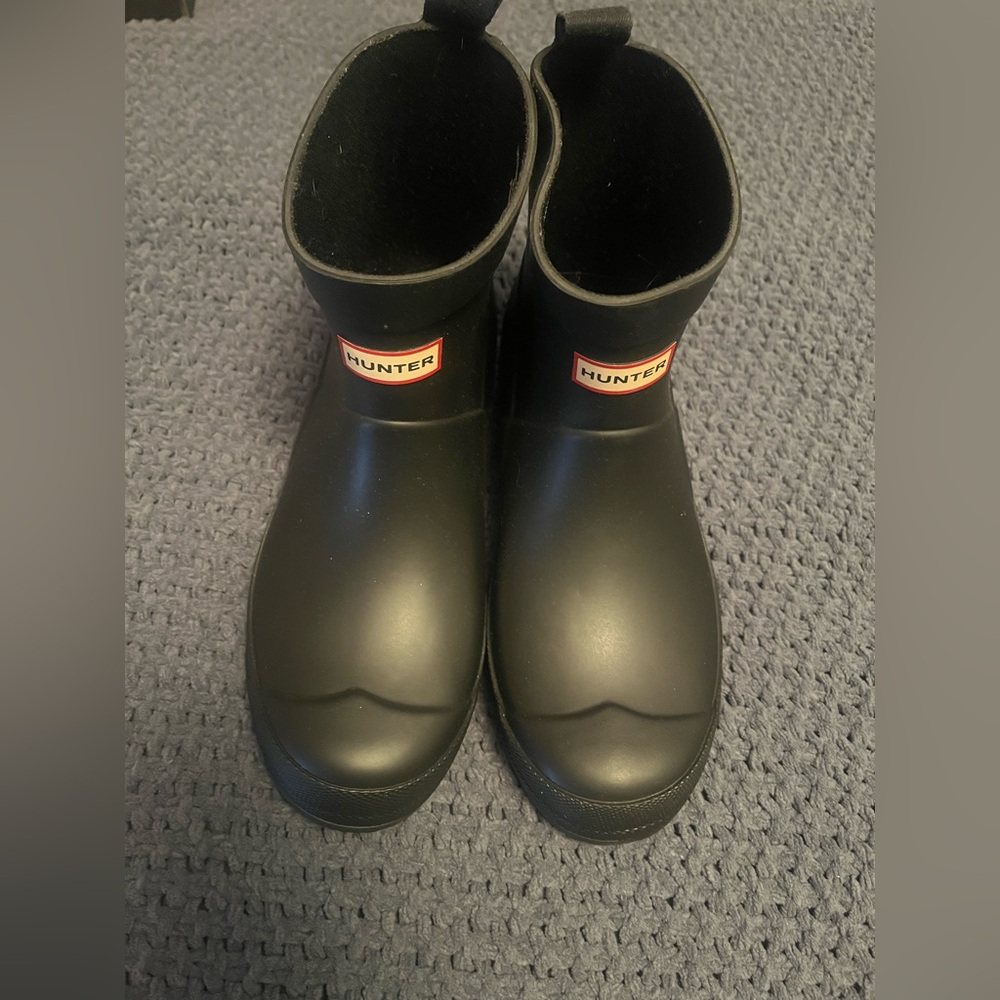 Hunter Kids Classic Black Rain Boots